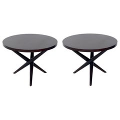 T.H. Robsjohn-Gibbings Tripod End Tables
