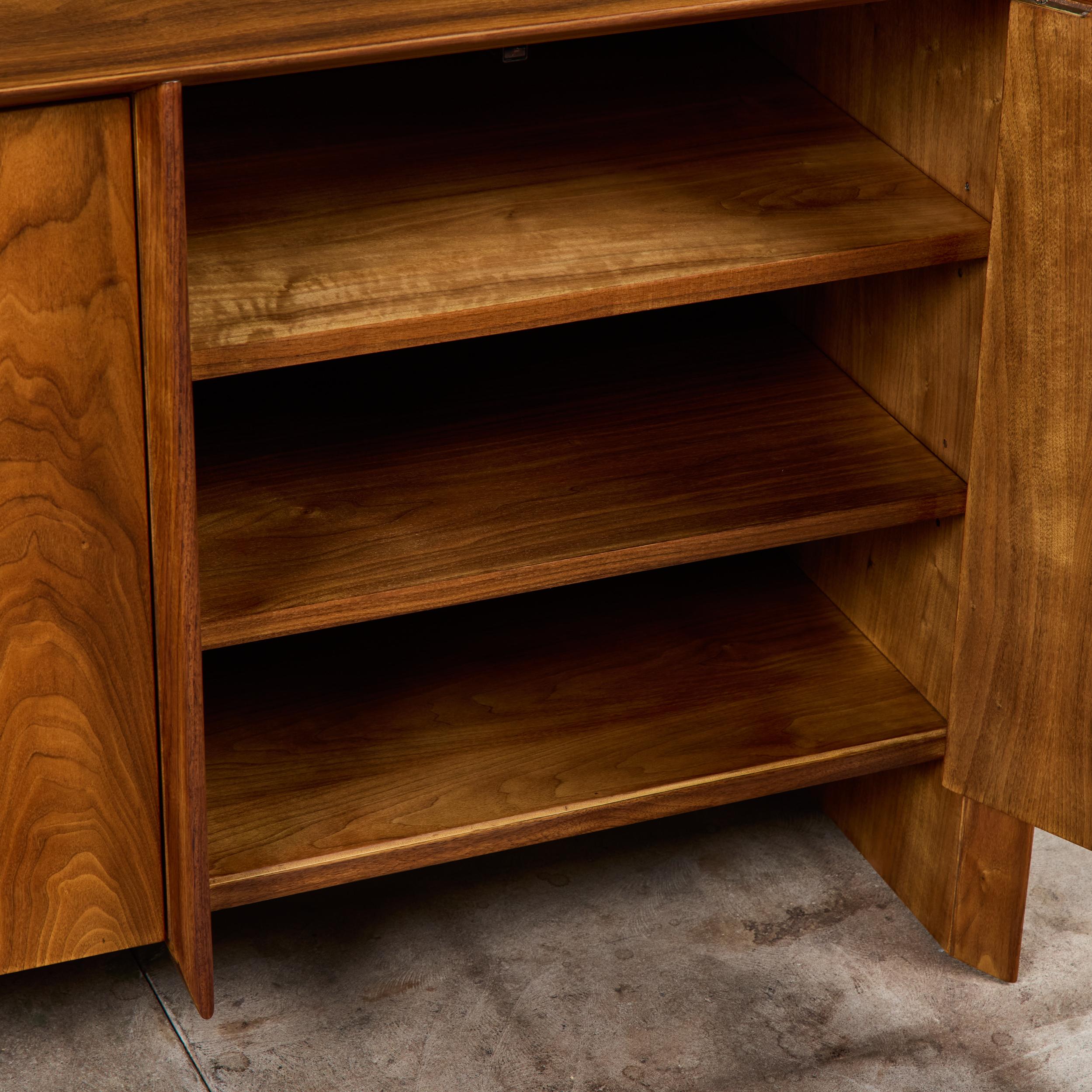 T.H. Robsjohn Gibbings Two Door Credenza for Widdicomb For Sale 10