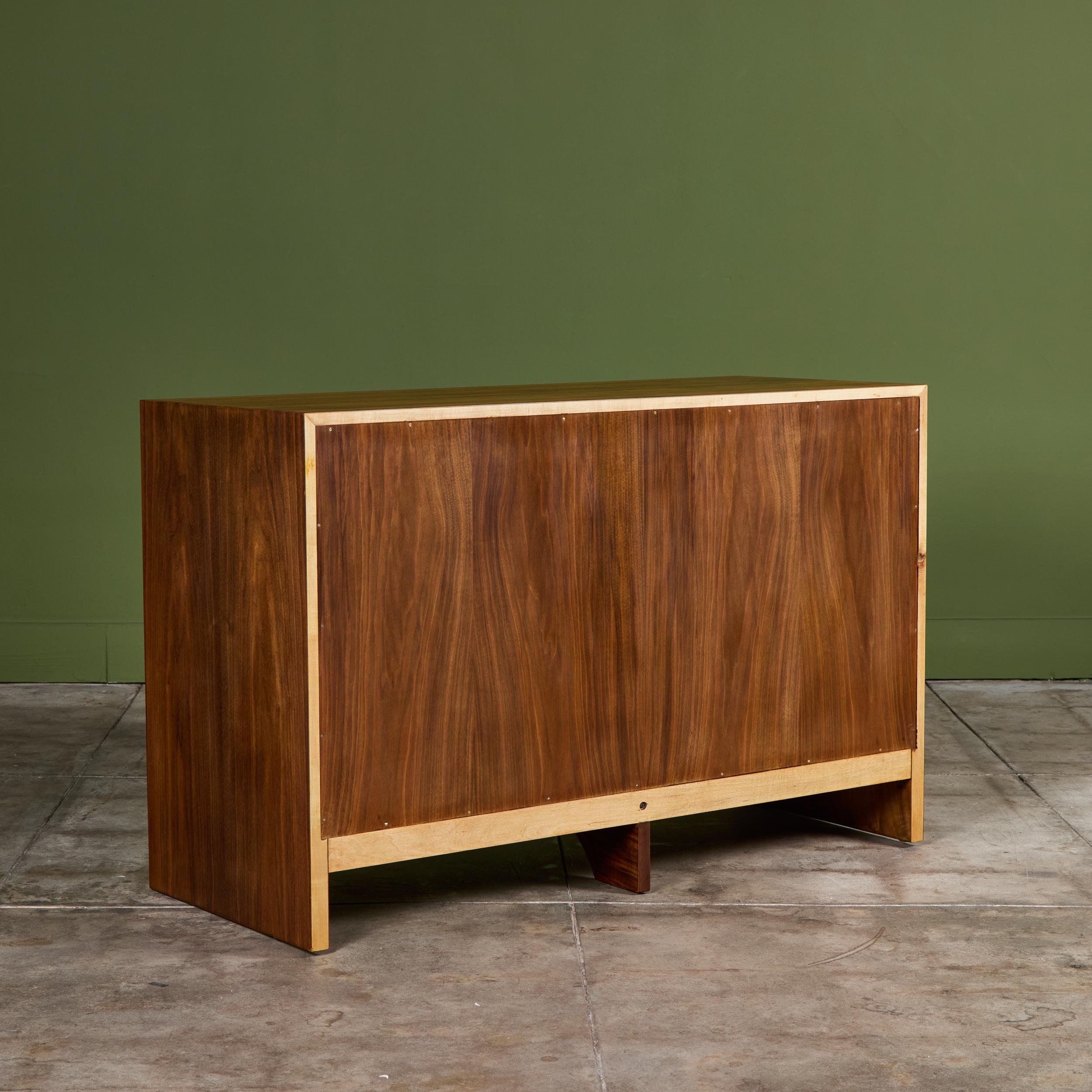 T.H. Robsjohn Gibbings Two Door Credenza for Widdicomb For Sale 2