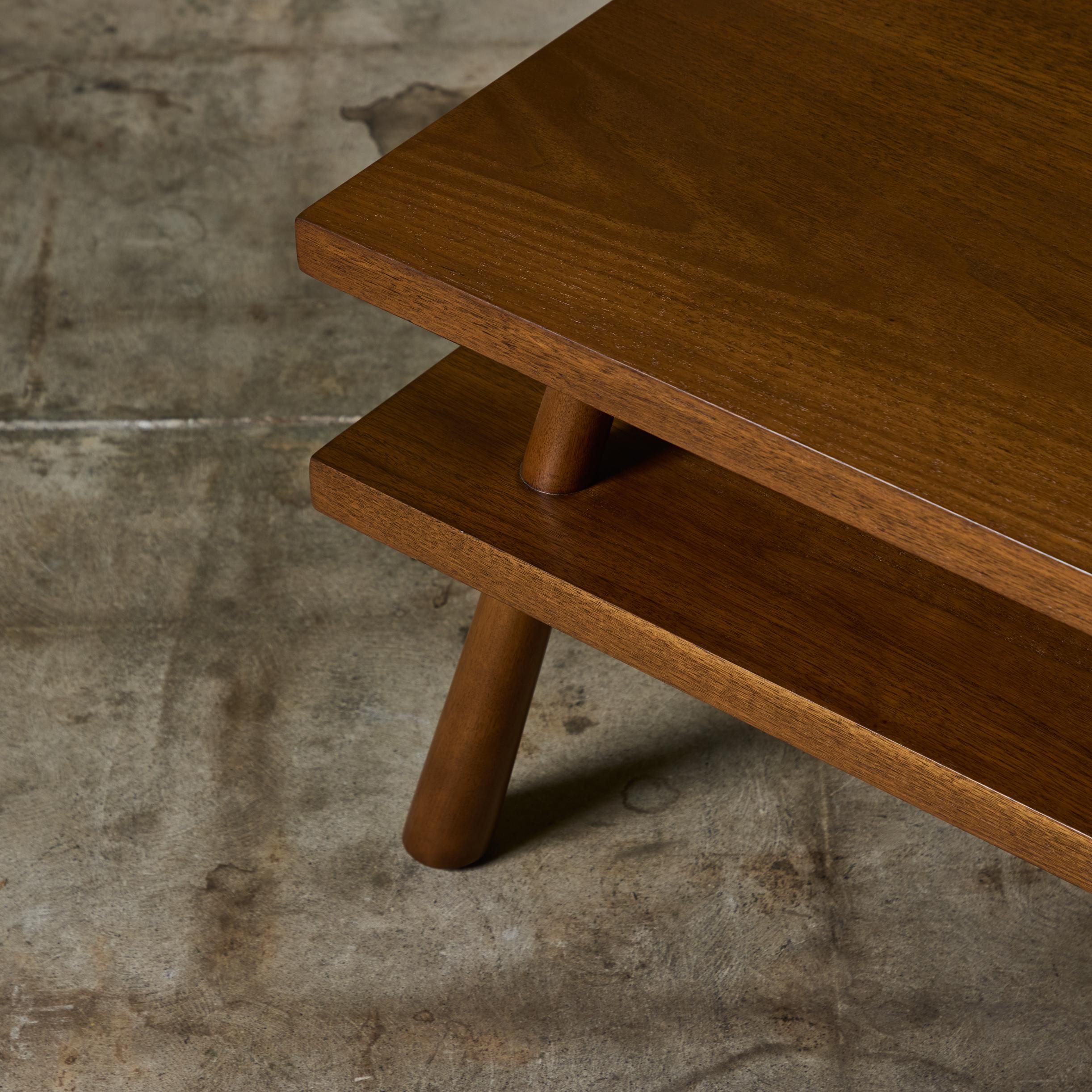 T.H. Robsjohn Gibbings Two-Tier Coffee Table for Widdicomb 9