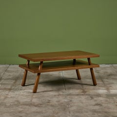 T.H. Robsjohn Gibbings Two-Tier Coffee Table for Widdicomb
