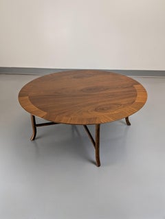 T.H. Robsjohn-Gibbings Walnut Cocktail table model #3343