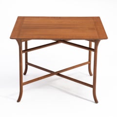 T.H. Robsjohn-Gibbings Widdicomb #3334 Square Saber Leg Coffee End Side Table
