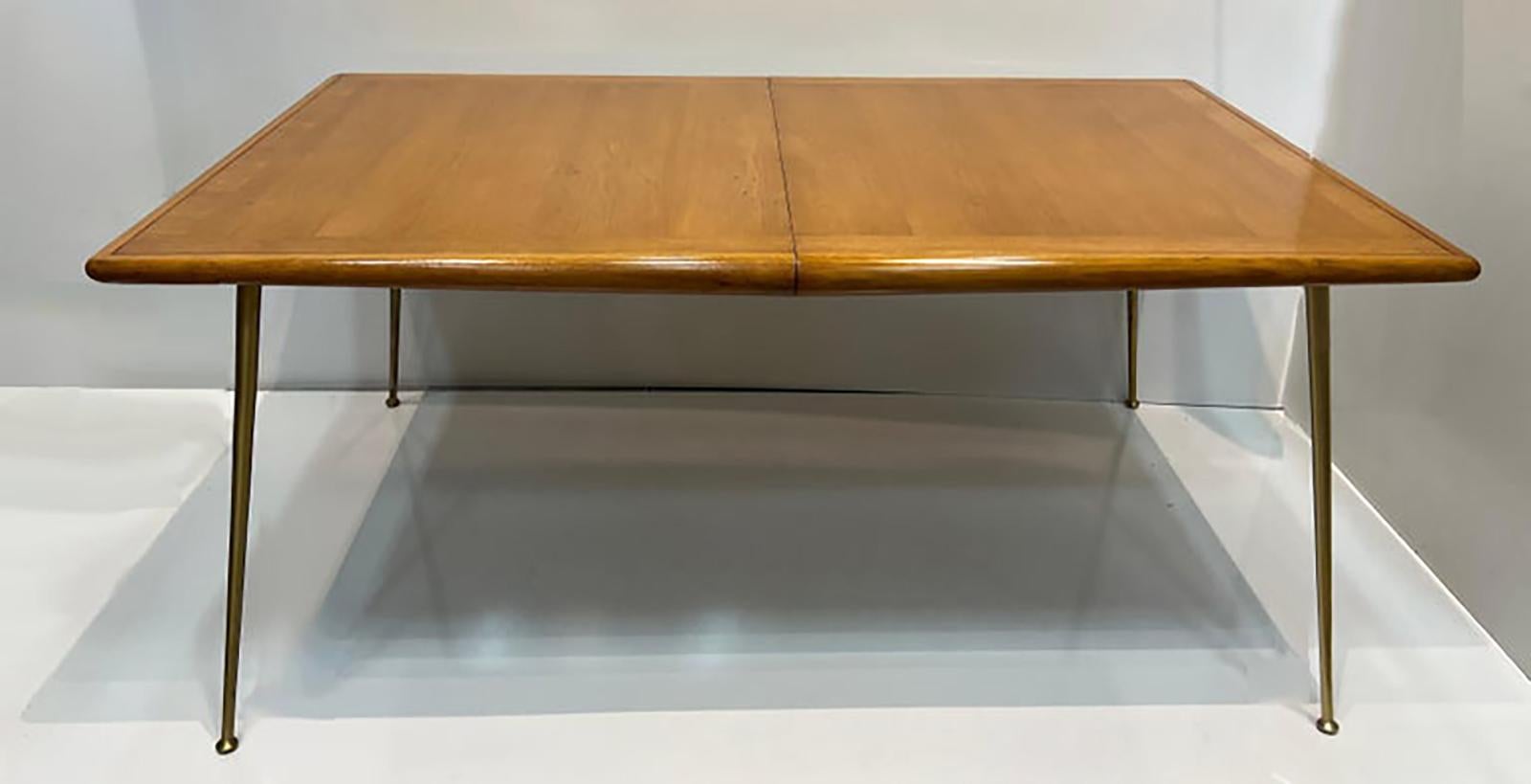 T.H. Robsjohn Gibbings Widdicomb Boomerang Dining Table

Offered for sale is an original vintage Mid-Century Modern T.H. Robsjohn Gibbings for Widdicomb dining table.  This table is known as the 