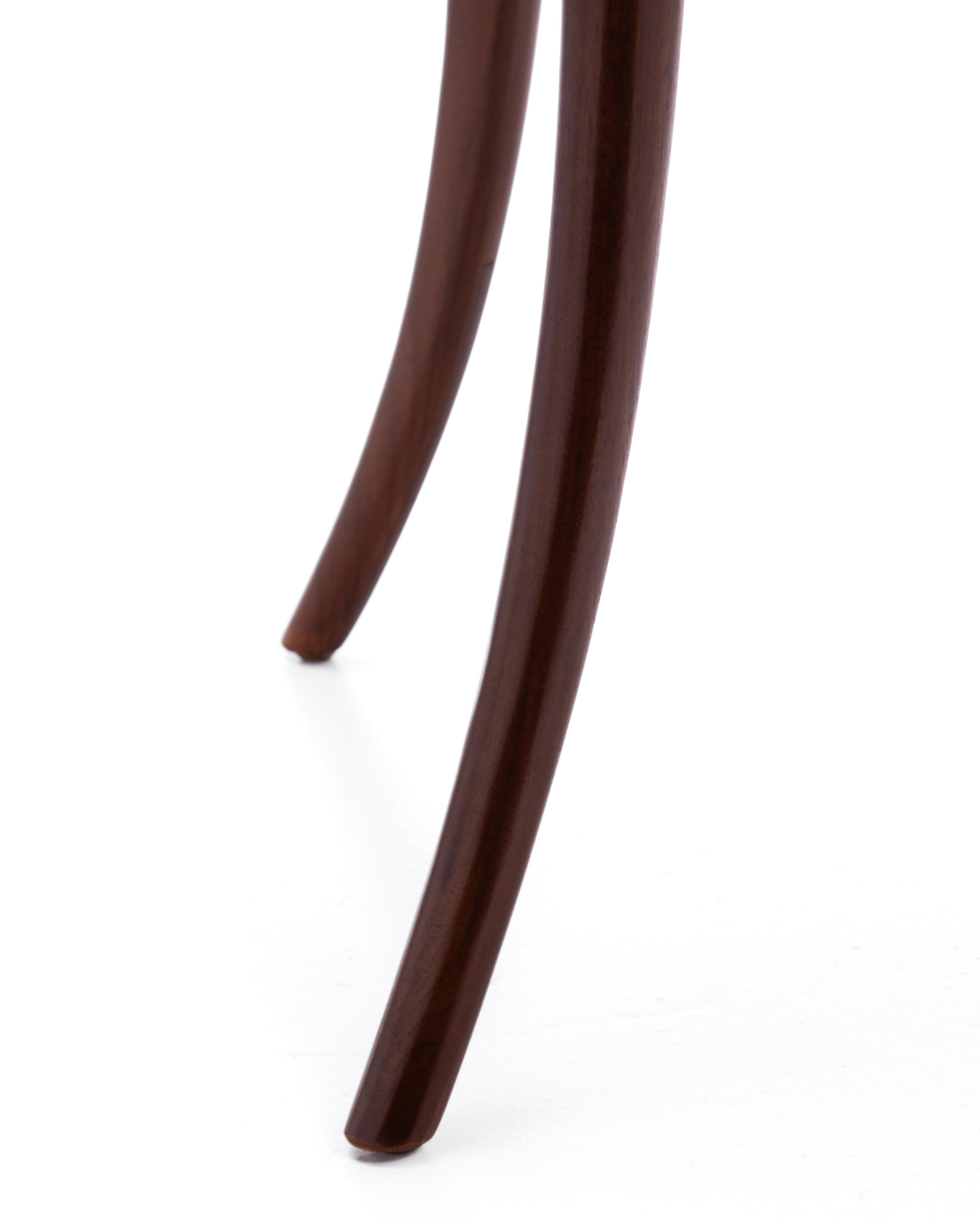 T.H.. Robsjohn Gibbings Widdicomb Klismos Round Saber Leg Lamp Table 1955 For Sale 8