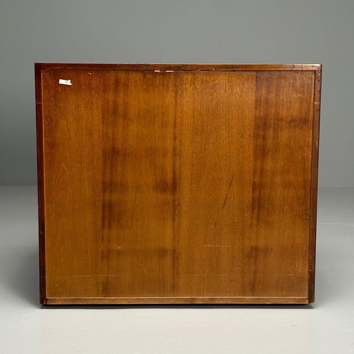 T.H. Robsjohn Gibbings, Widdicomb, Mid-Century Modern Cabinet, Walnut, USA 1950s For Sale 5