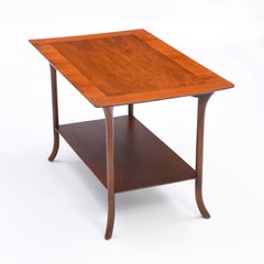 T.H. Robsjohn Gibbings Widdicomb Mid Century Modern Klismos Saber Leg Side Table