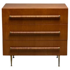 T.H Robsjohn-Gibbings, Widdicomb, Nussbaum, Rohr, Messing, Schrank, USA, 1950er Jahre