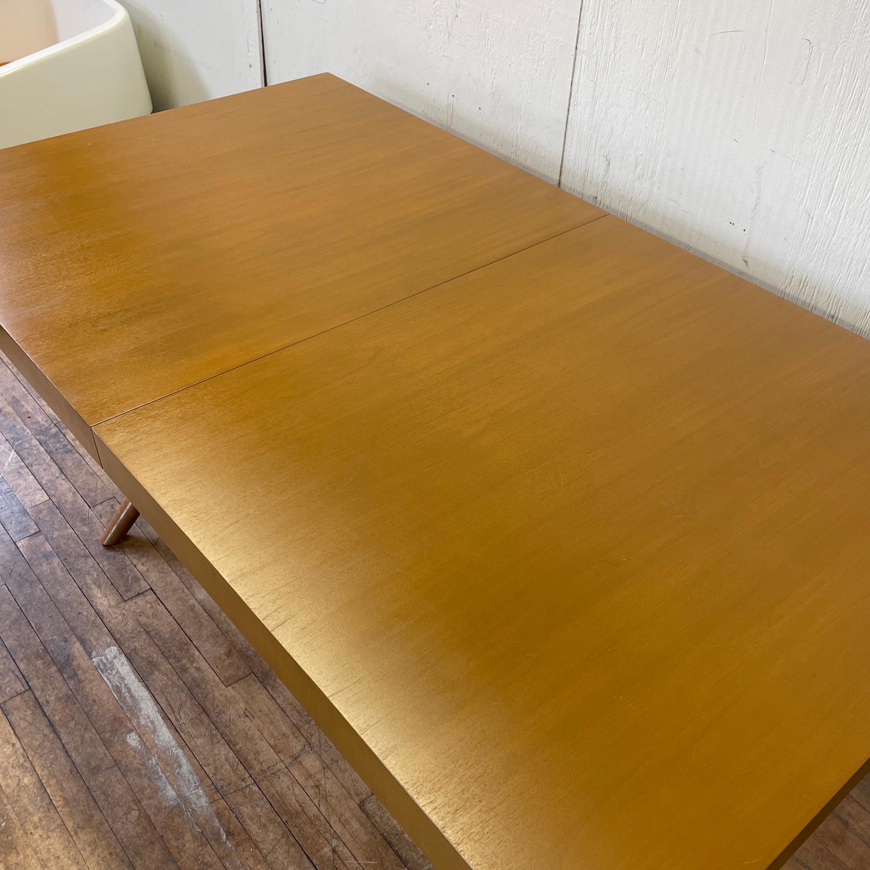 T.H.Robsjohn-Gibbings Widdicomb X-Base Scissor Dining Table, Circa 1960 4