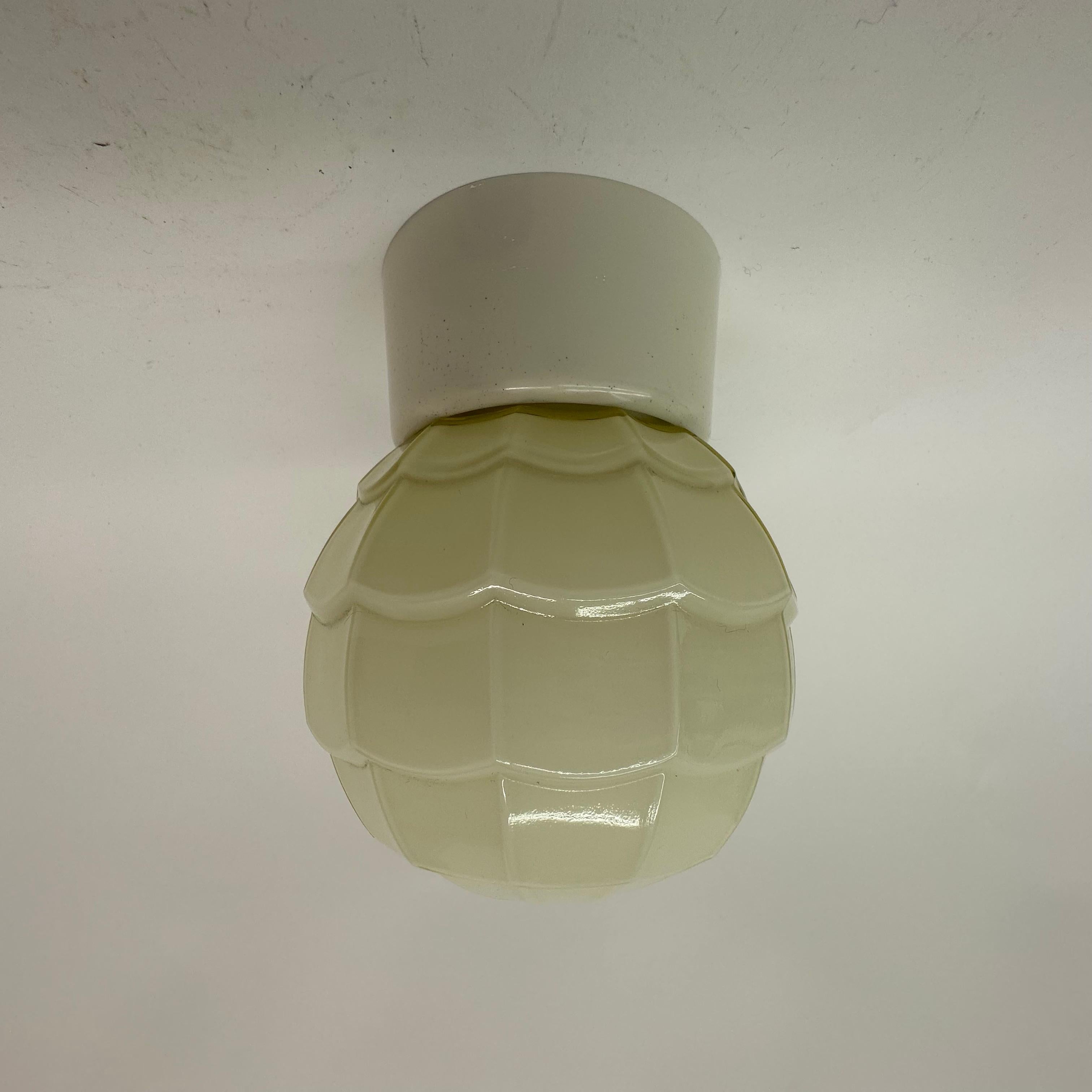 Dutch Thabur ceiling lamp Art deco 1930’s For Sale