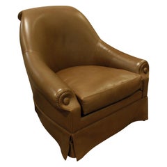 Used Thad Hayes Custom Barrel Back Lounge Chair, 2000