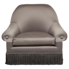 Thad Hayes Pair of Custom Swivel Lounge Chairs for the Gibson Residence NYC 1998