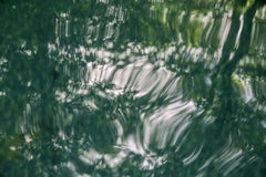 « Mossman Pool » - photographie de paysage abstrait, eau, tons froids, vagues