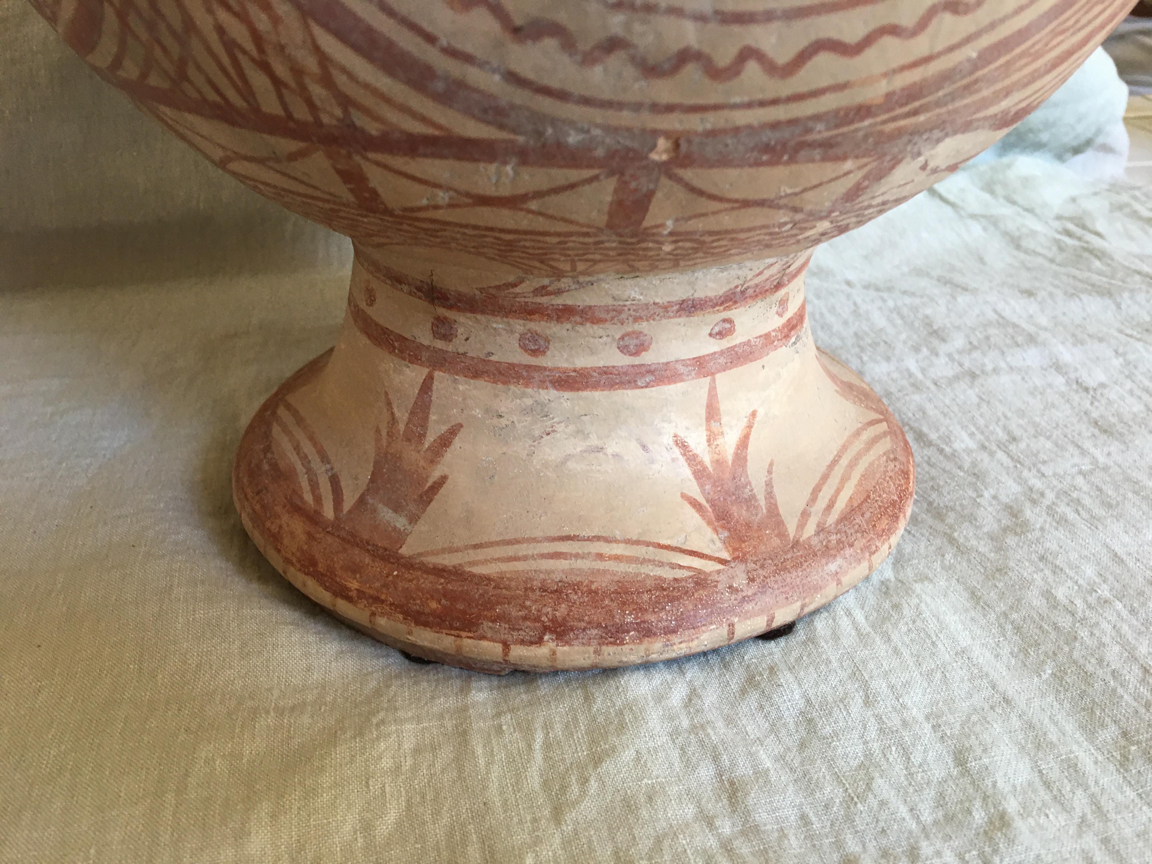 Thai Ancient Ban Chiang Painted Pottery Vessel, circa 300 BC 3