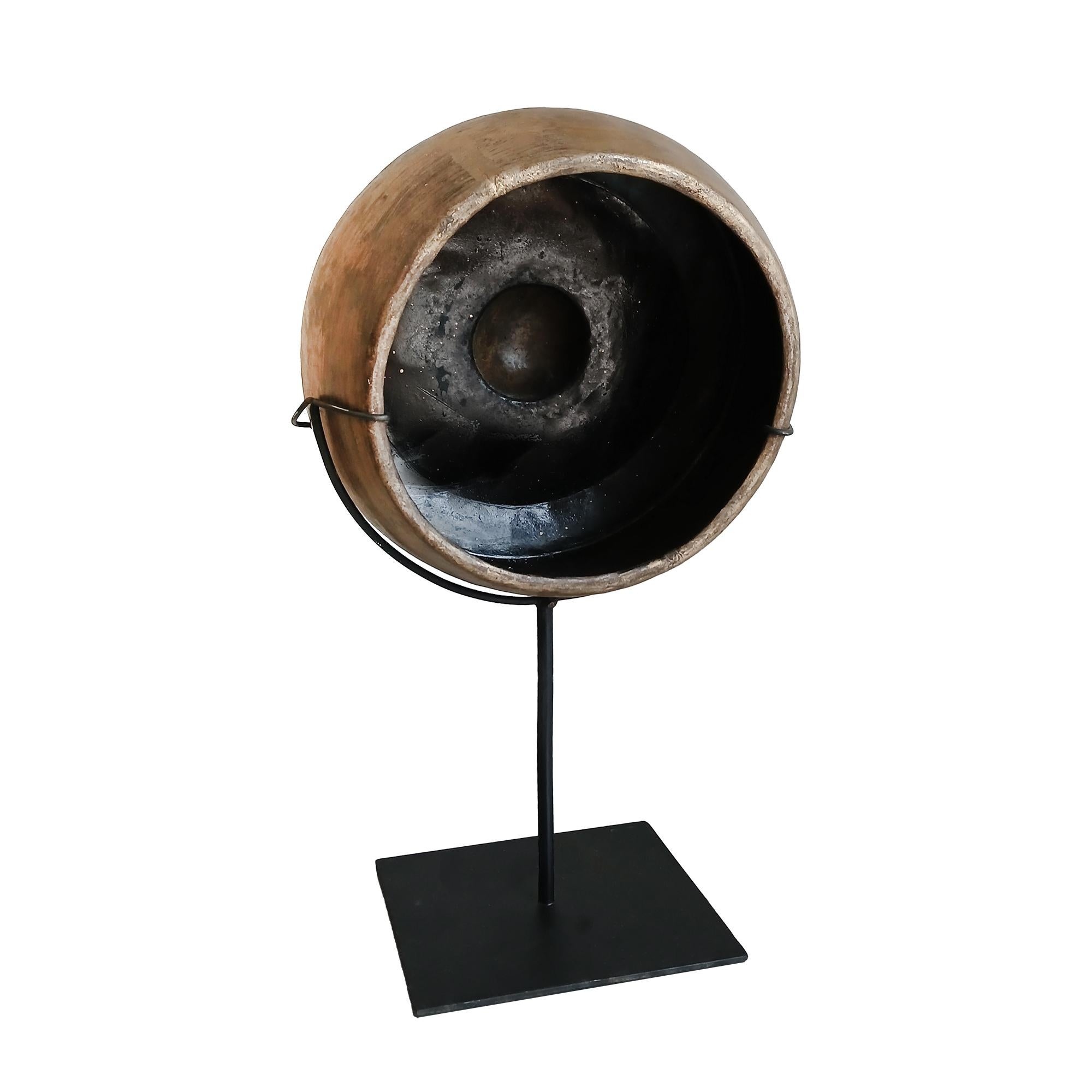 Thai Brass Gongs, Early 20th Century in vendita 6
