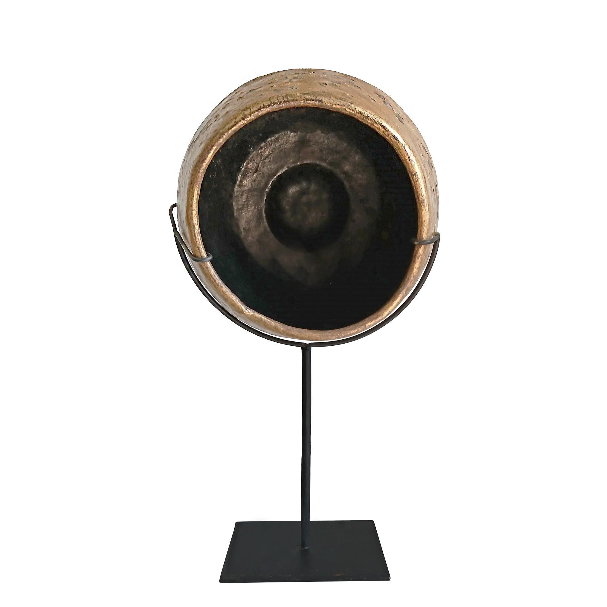 Thai Brass Gongs, Early 20th Century in vendita 11