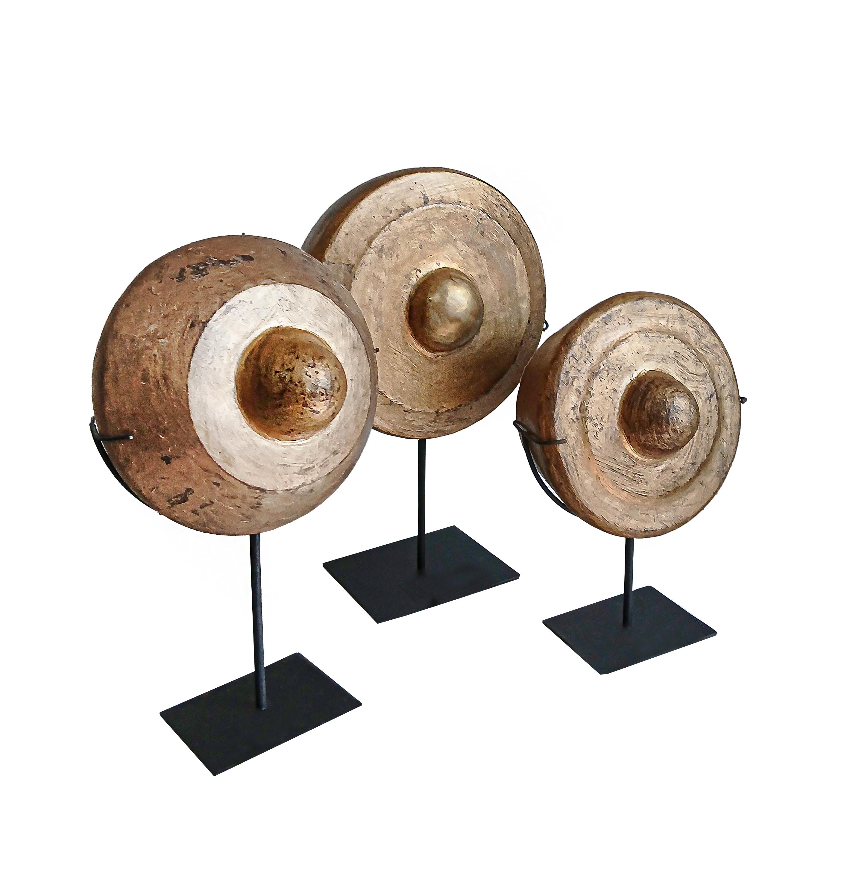 Altro Thai Brass Gongs, Early 20th Century in vendita