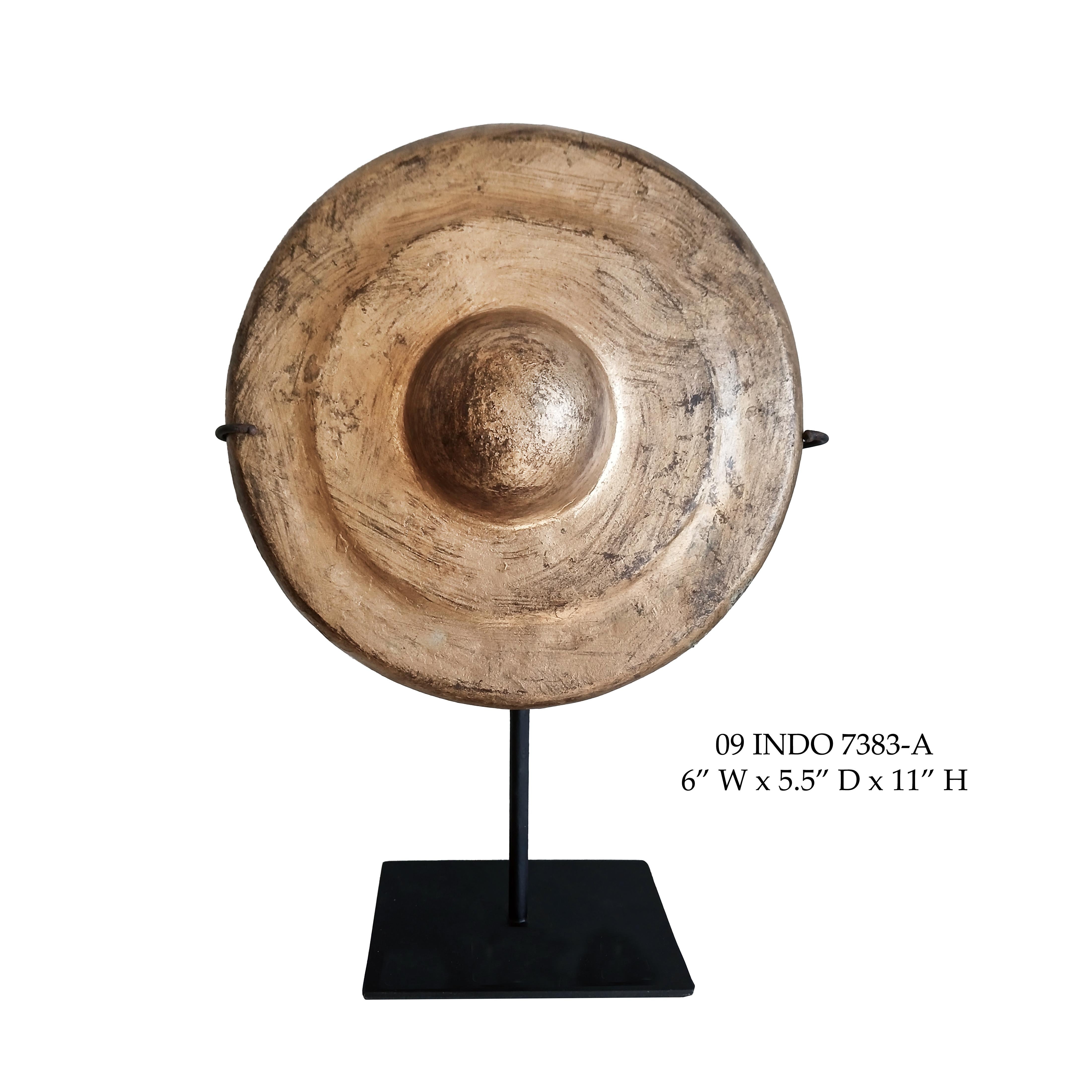Forgiato Thai Brass Gongs, Early 20th Century in vendita
