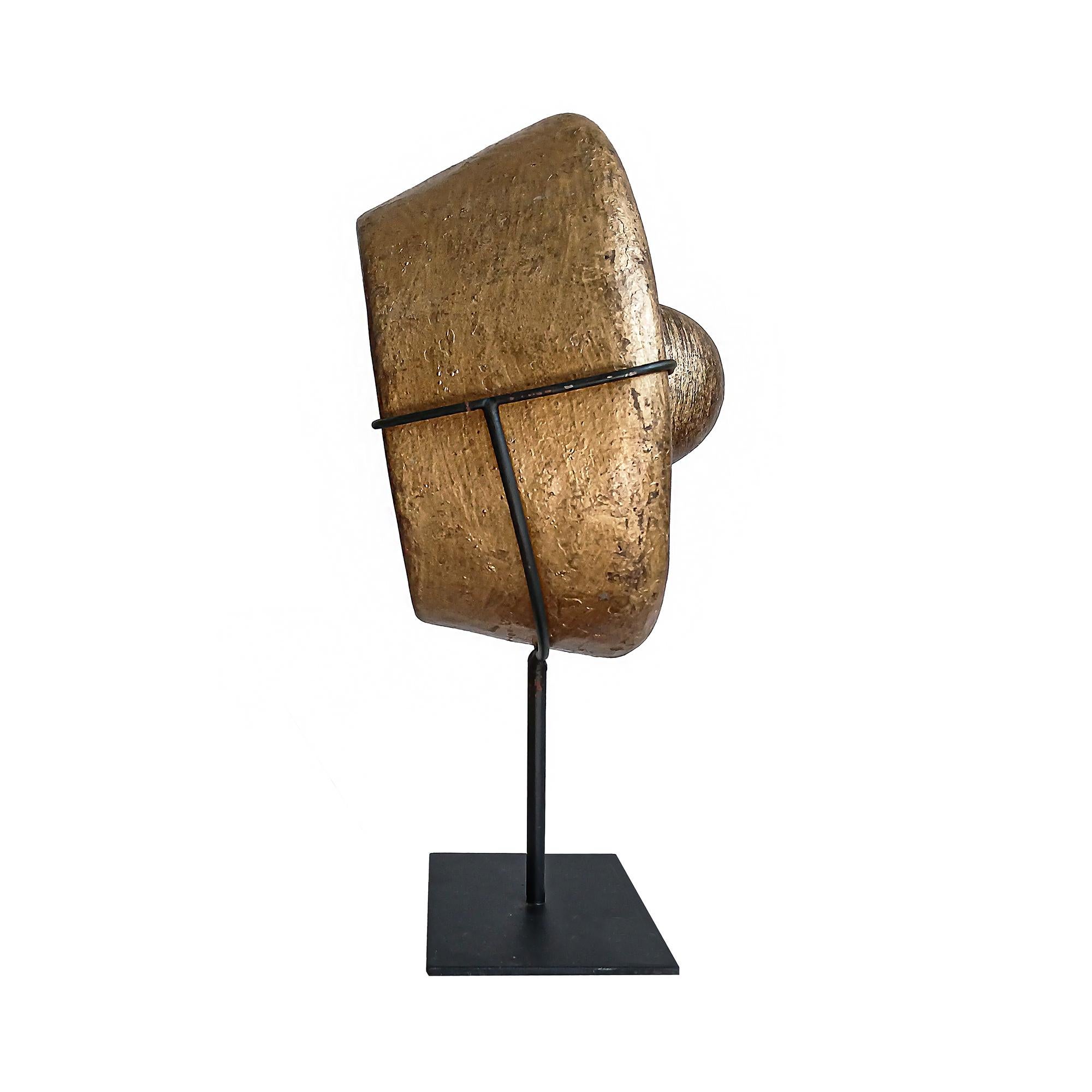 Ottone Thai Brass Gongs, Early 20th Century in vendita