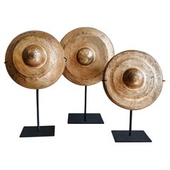 Thai Brass Gongs, Early 20th Century