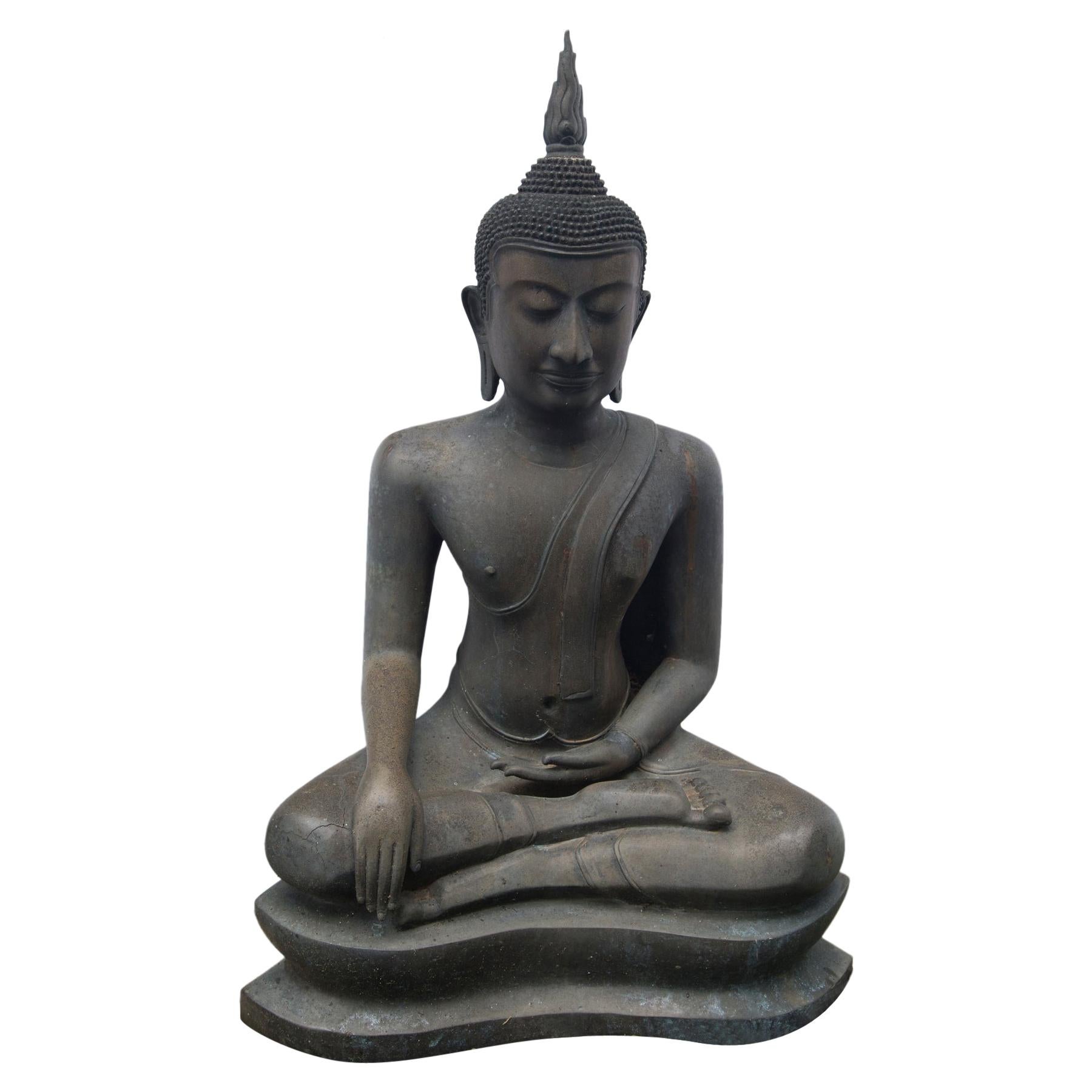 Thai Bronze Buddha For Sale