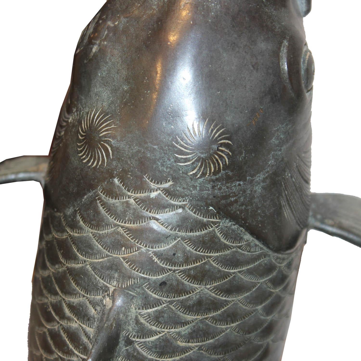 Thai Bronze Fish For Sale 7