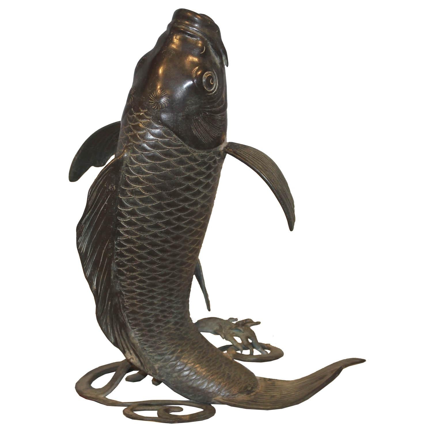 Thai Bronze Fish For Sale