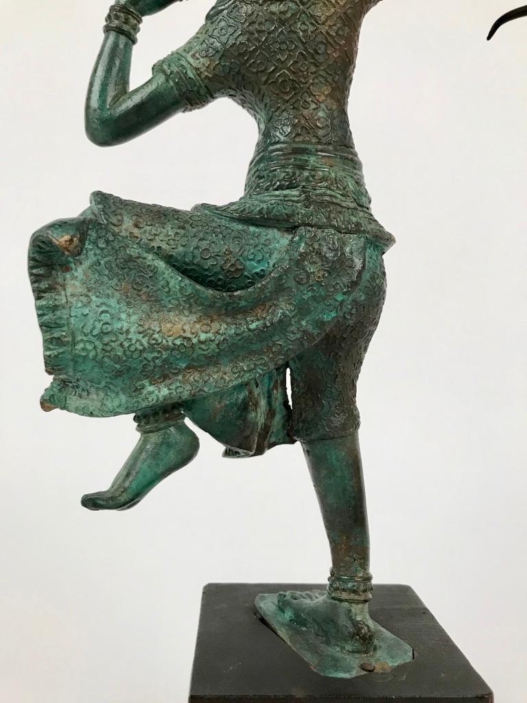 Thai Bronze of Rama as an Archer 3