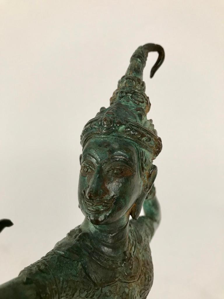 Thai Bronze of Rama as an Archer 6