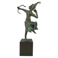 Thai Bronze of Rama as an Archer