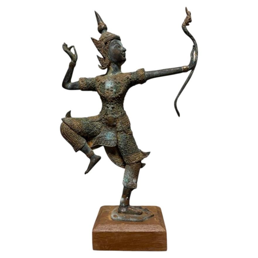 Bronze thaïlandais de Rama en archer