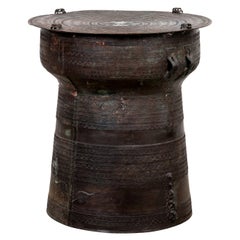 Thai Bronze Rain Drum