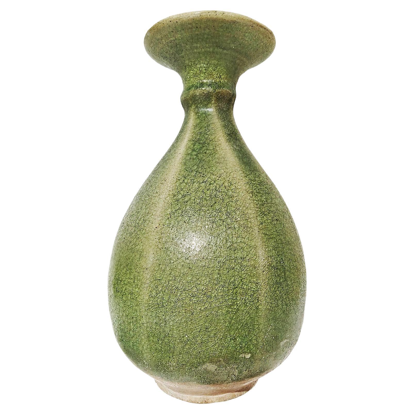 Thai Celadon Vase, Late 19th Century For Sale