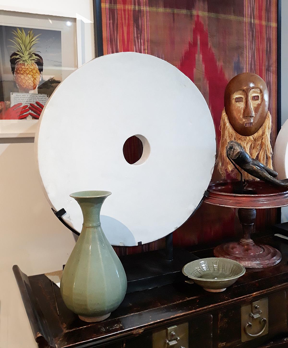Thai Celadon Vase, Mid 20th Century For Sale 4