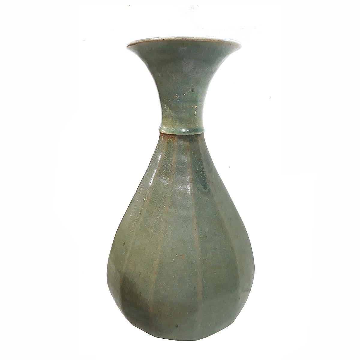 Other Thai Celadon Vase, Mid 20th Century For Sale
