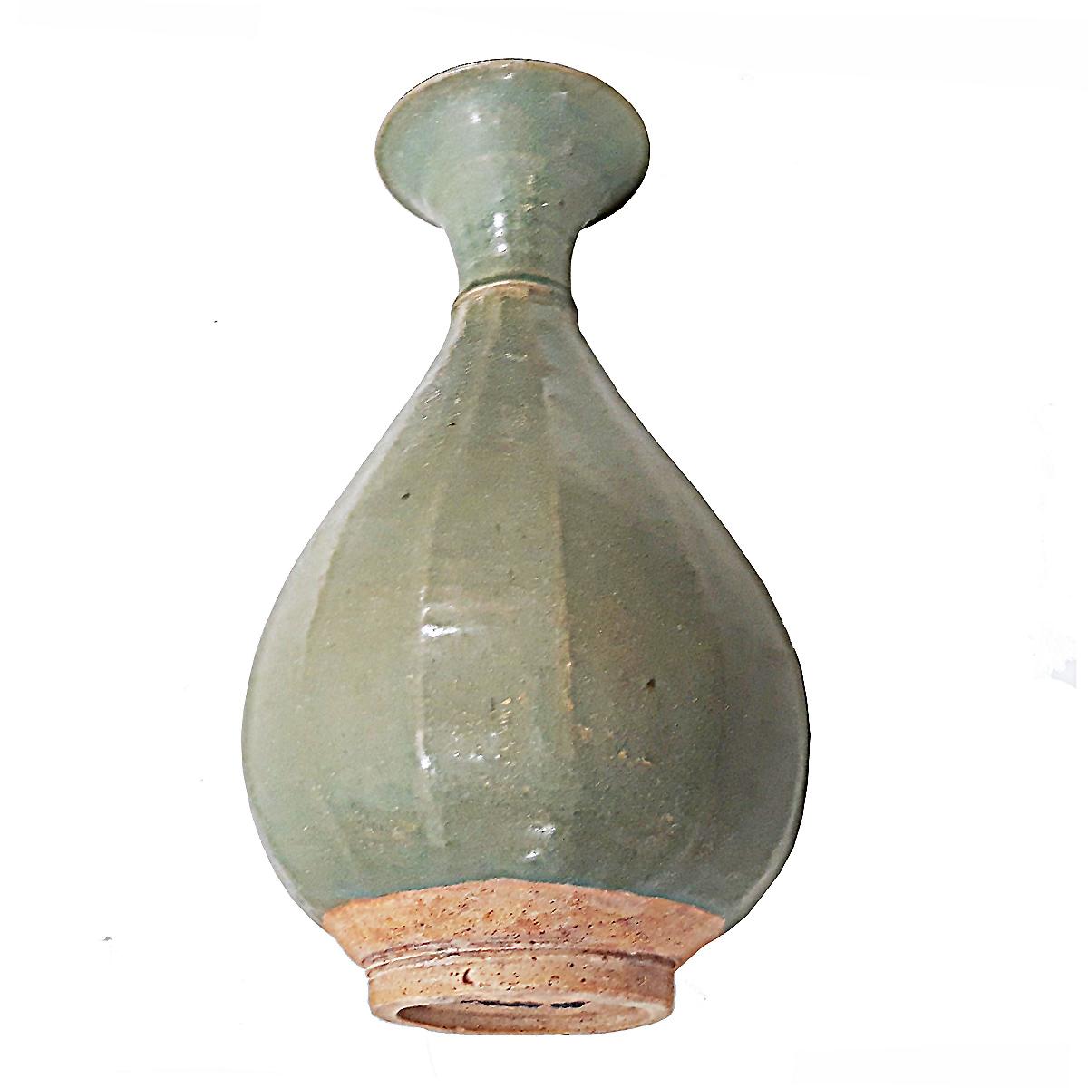 Thailändische Celadon-Vase, Mitte des 20. Jahrhunderts im Angebot 2