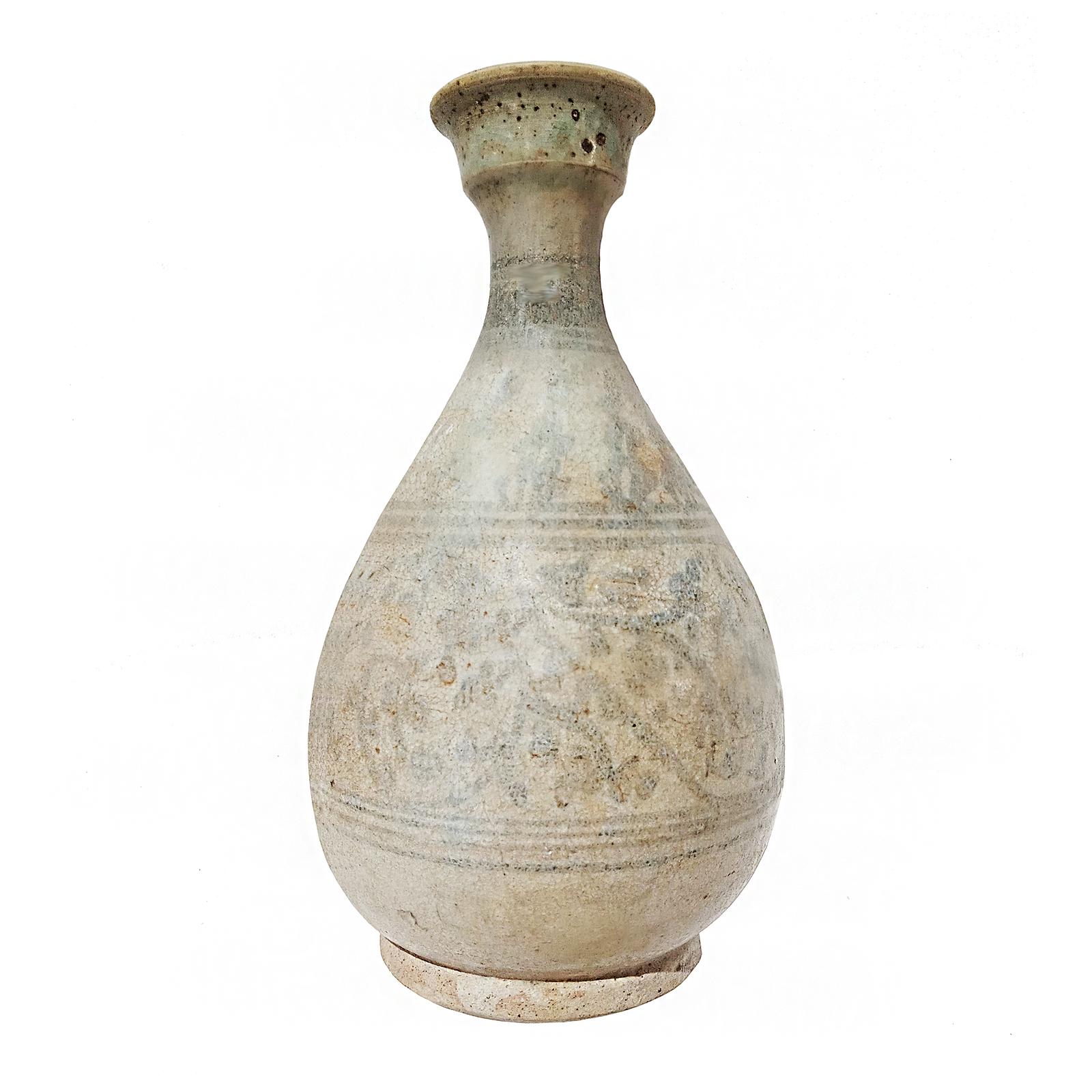 Other Thai Ceramic Vase, Mid 19th Century For Sale