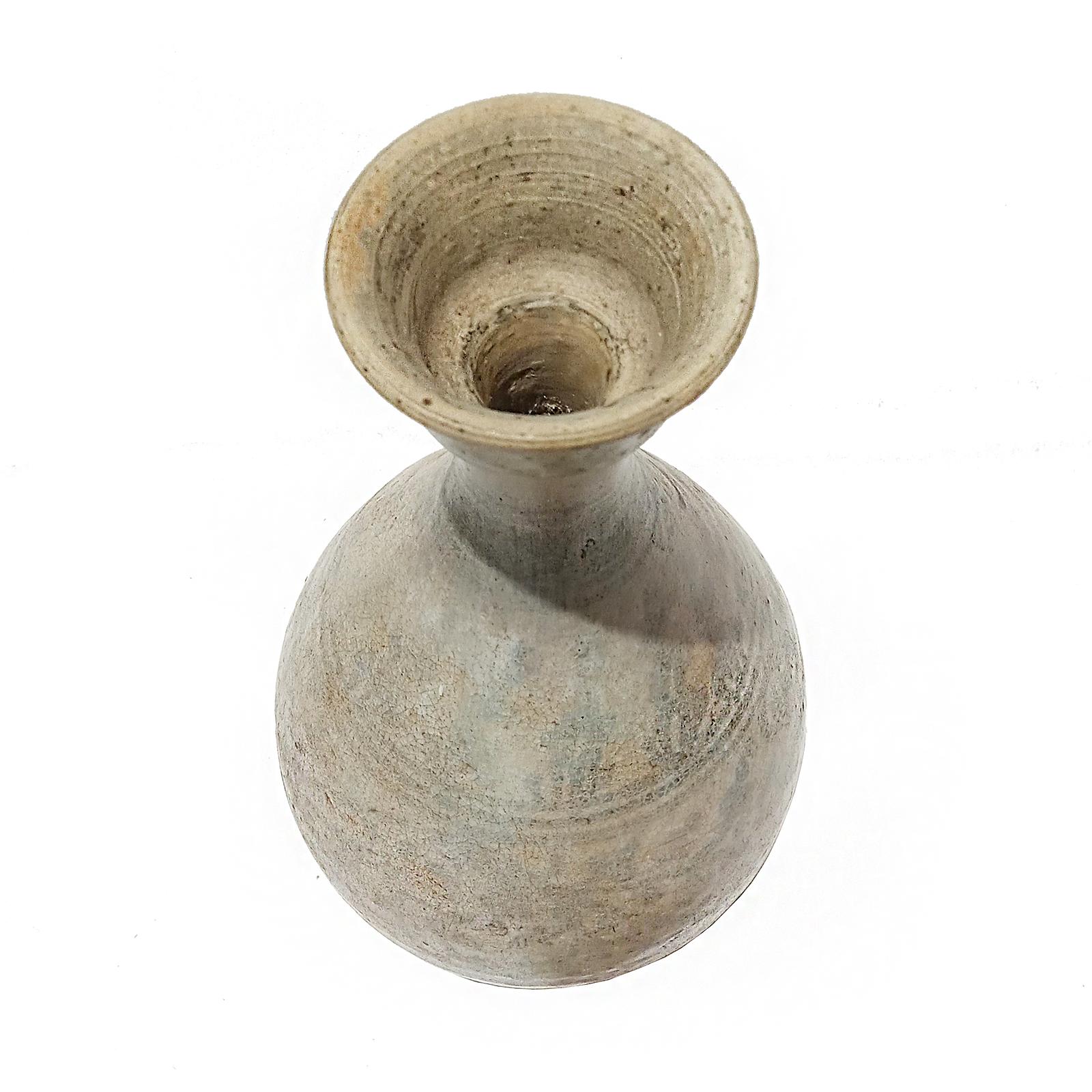 Mid-19th Century Thai Ceramic Vase, Mid 19th Century For Sale