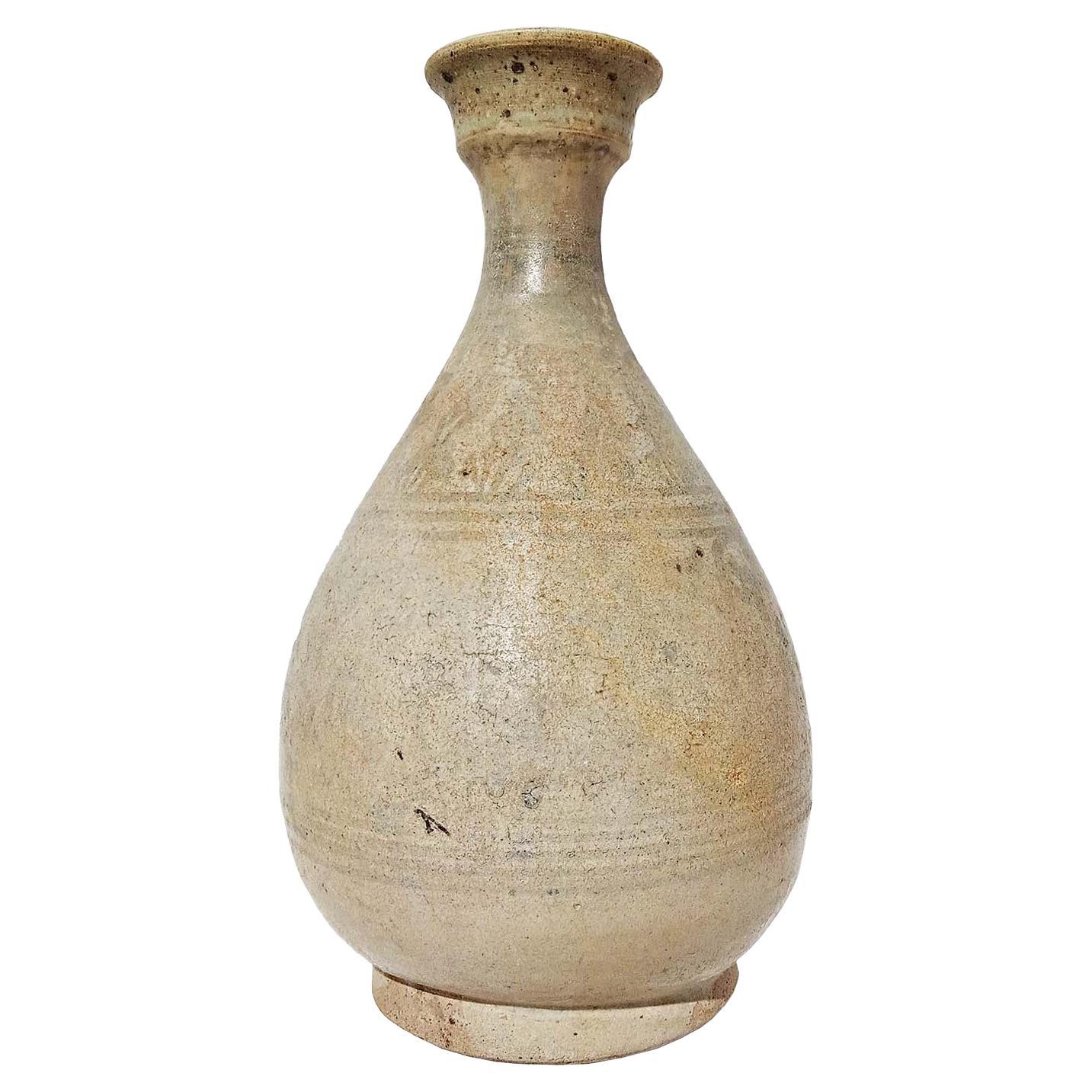 Thai Ceramic Vase, Mid 19th Century For Sale