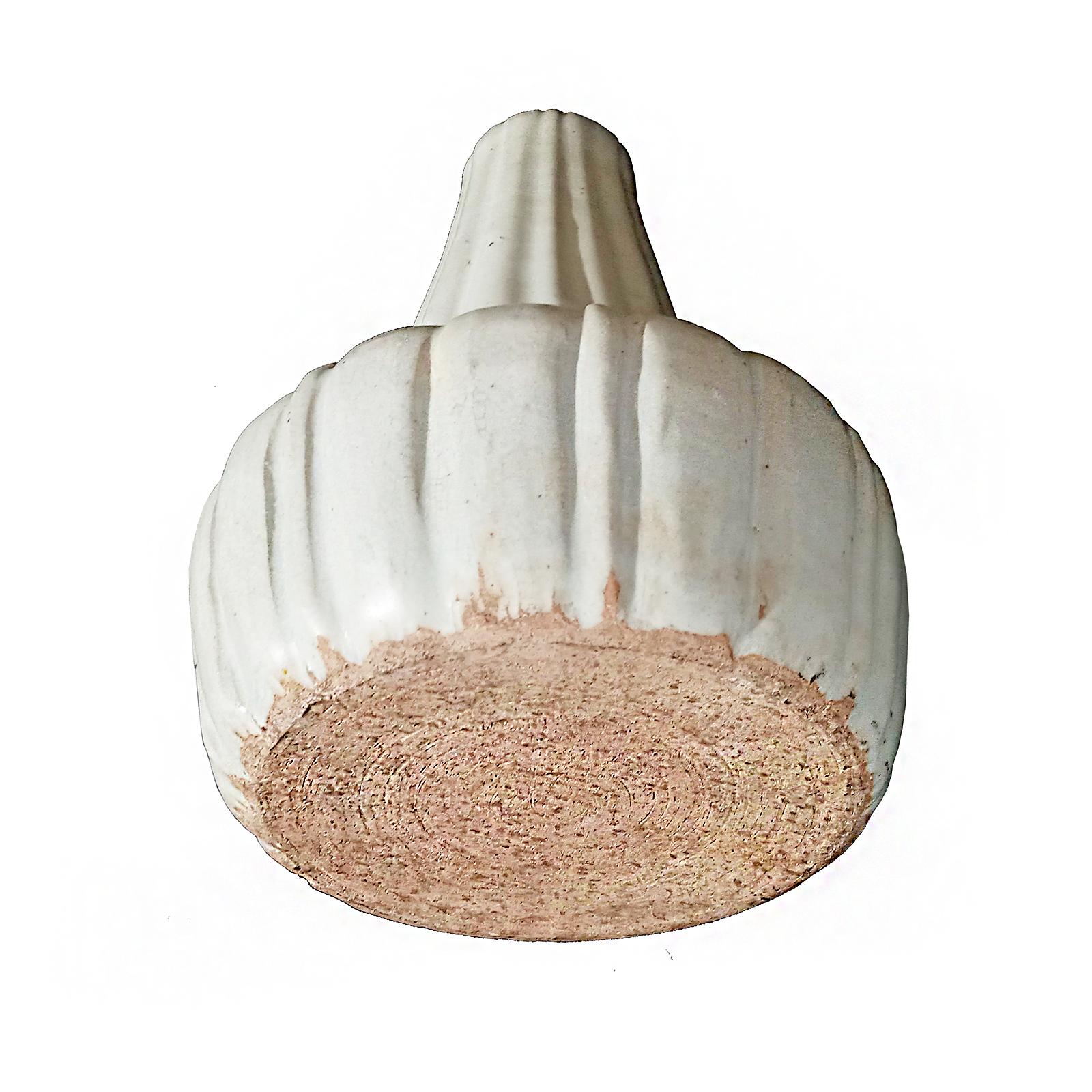 Jarrón de cerámica tailandesa con esmalte blanco, mediados del siglo XX finales del siglo XX en venta