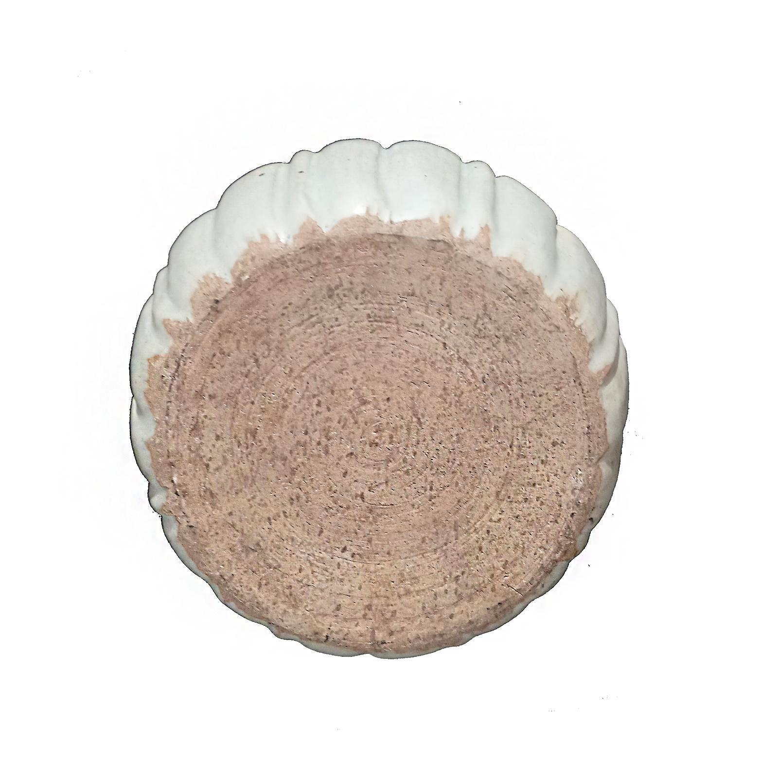 Jarrón de cerámica tailandesa con esmalte blanco, mediados del siglo XX Loza de barro en venta