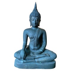 Thai Chiang Saen Buddha from Bronze, c. 1950