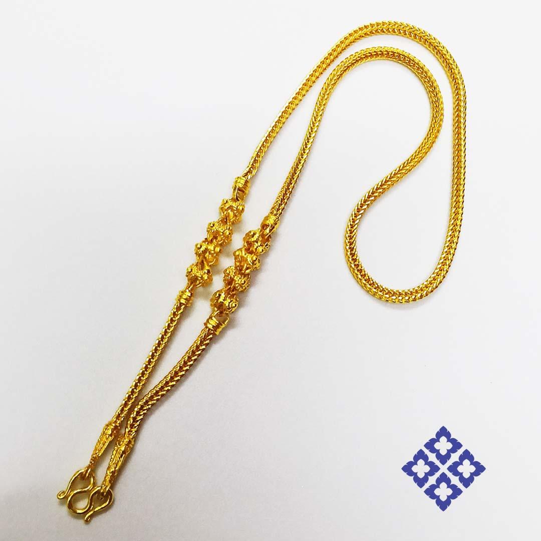 Thai flower pikun necklace. Thai sukhothai style. amulet necklace
Brass + silver on 24K goldplated.
Length20 inches.
