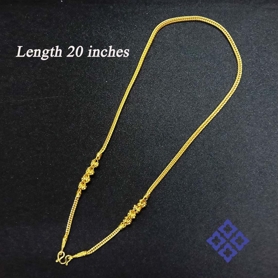 Artisan Thai flower pikun necklace. Brass+silver on 24K Goldplated. Thai sukhothai style For Sale
