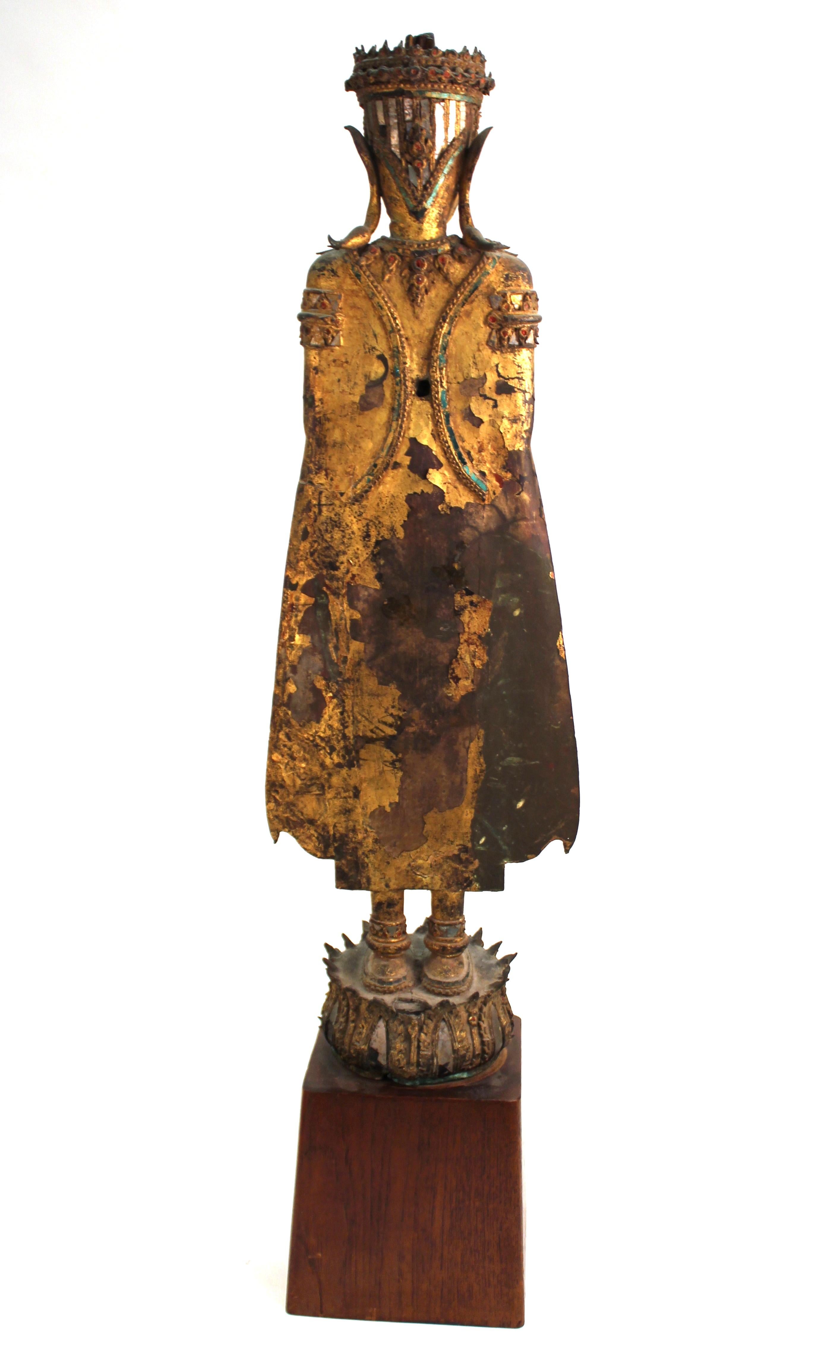 mirror buddha statue