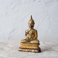 Thai Gilt Bronze Buddha, 19th Century