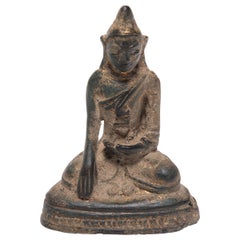 Thai Gilt Bronze Seated Buddha, circa 1850