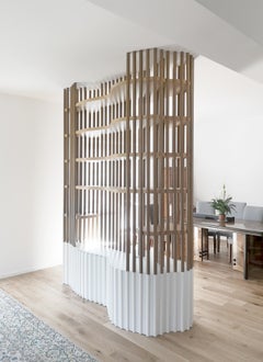 Thai Oak Bookshelf by Baka Studio