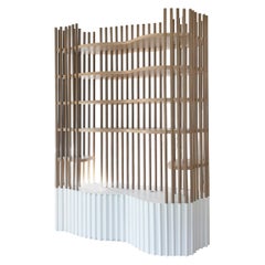 Thai Oak Bookshelf by Baka Studio