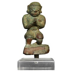 Gigante induista o buddista tailandese o cambogiano di Ramakien - VI-XIII secolo - fusione solida 7566